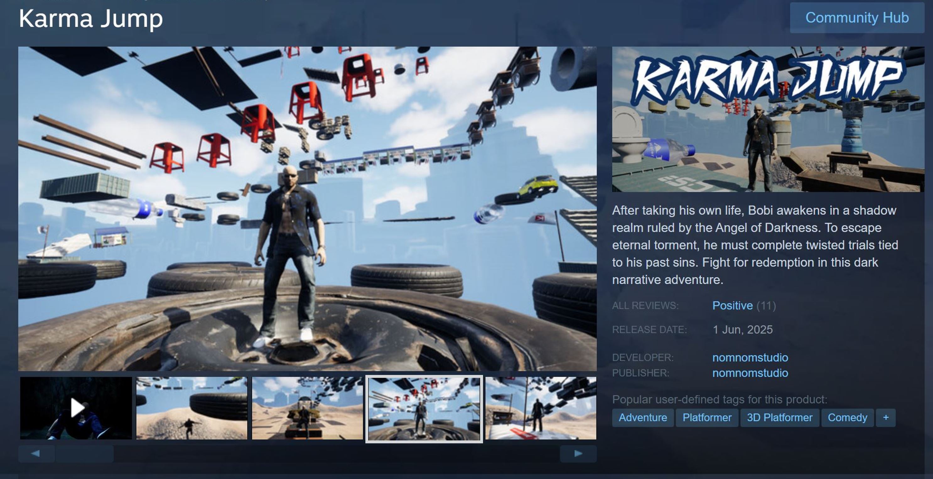 Karma Jump Steam Game